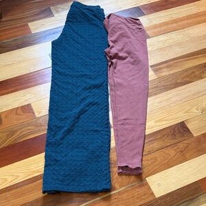 Zara pants and no name soft cotton leggings bundle